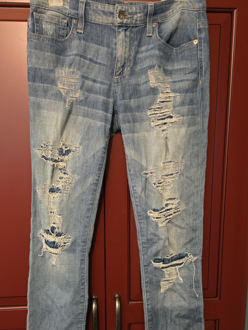 Joes Distressed Light Blue Women's Jeans